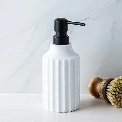 KSP Brunswick Resin Soap Pump (White)