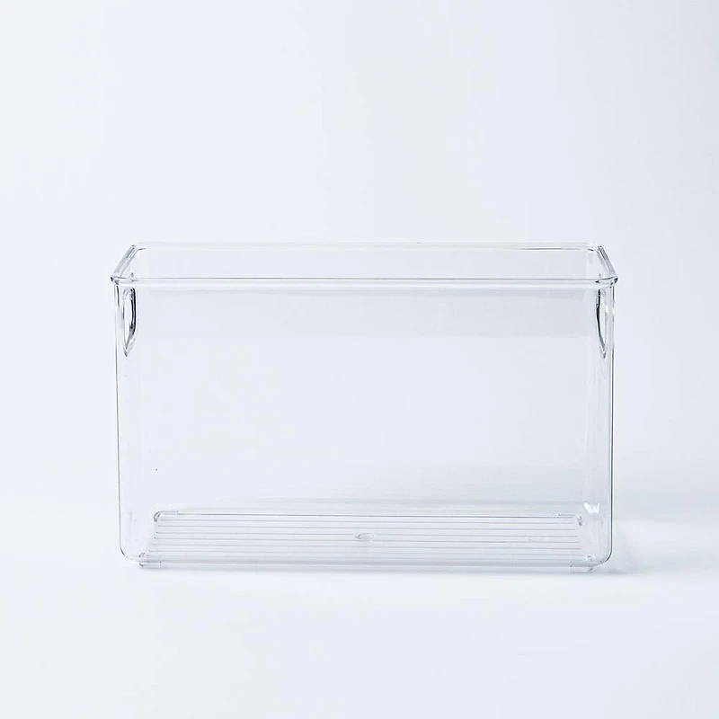 KSP Clearly Organized Storage Tote Bin (10.2x3.8x6")