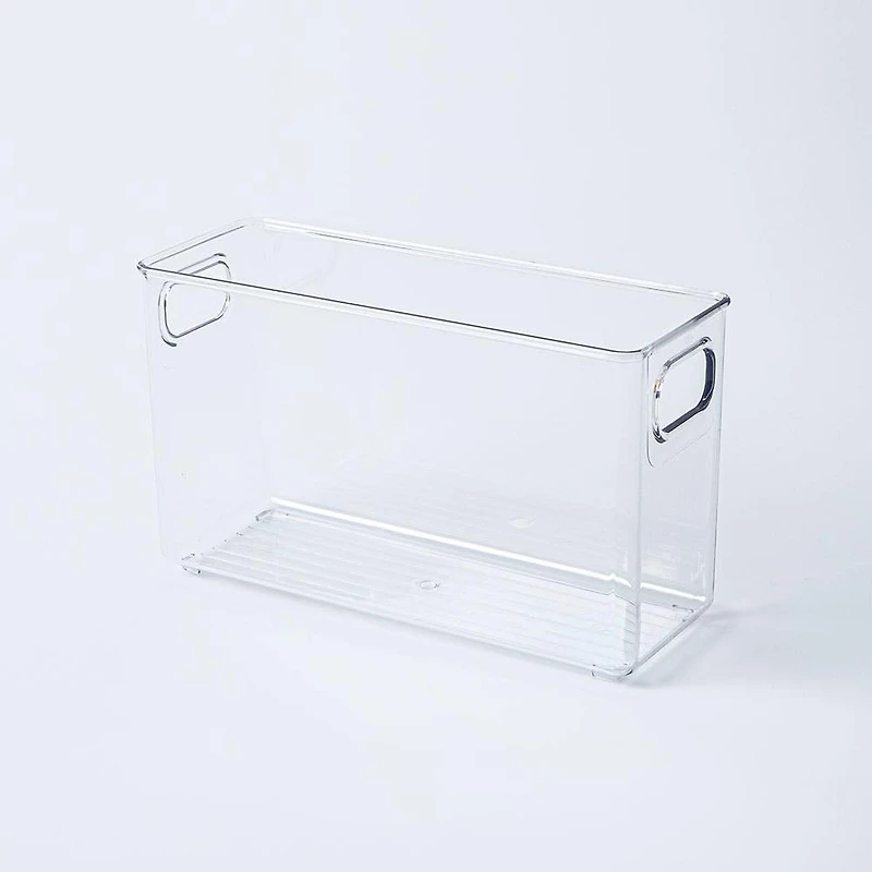 KSP Clearly Organized Storage Tote Bin (10.2x3.8x6")