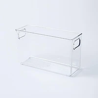 KSP Clearly Organized Storage Tote Bin (10.2x3.8x6")