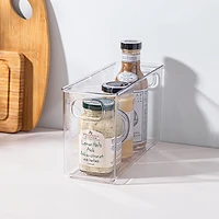 KSP Clearly Organized Storage Tote Bin (10.2x3.8x6")