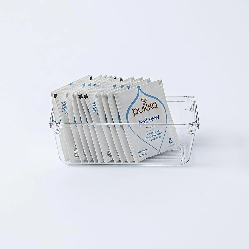 KSP Clearly Organized Storage Drawer Bin (6X3X2")