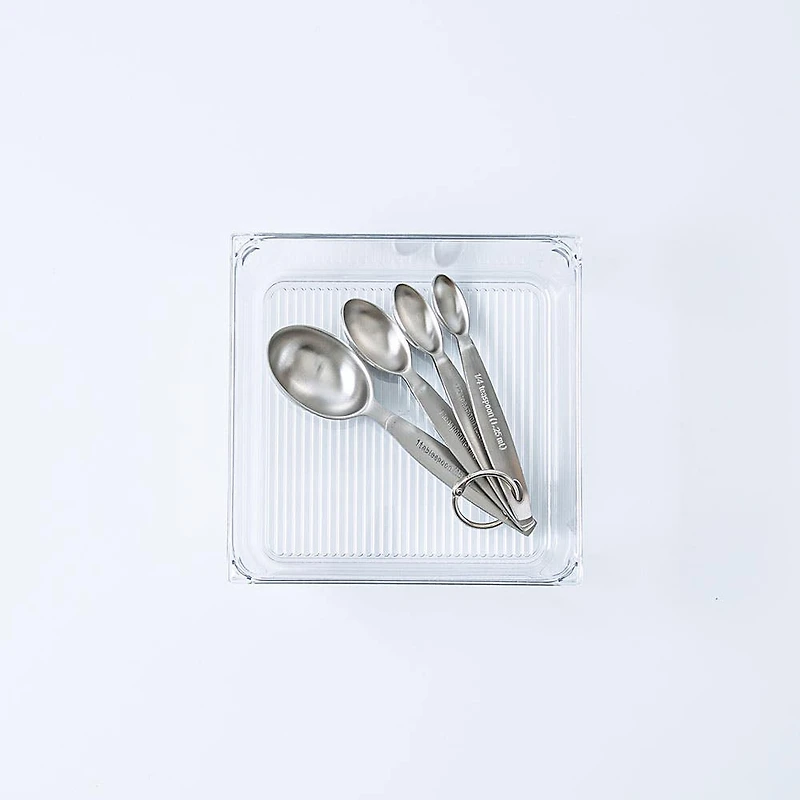 KSP Clearly Organized Storage Drawer Bin (6x6x2")