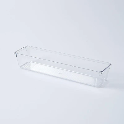 KSP Clearly Organized Storage Drawer Bin (12x3x2")