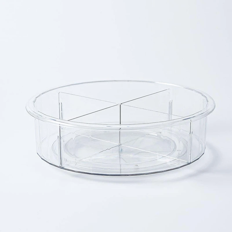 KSP Clearly Organized Divided Turntable (12x3.5")
