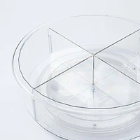 KSP Clearly Organized Divided Turntable (12x3.5")