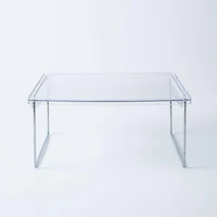 KSP Clearly Organized Stackable Folding Shelf (12x10x5.7")