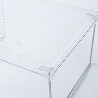 KSP Clearly Organized Stackable Folding Shelf (12x10x5.7")