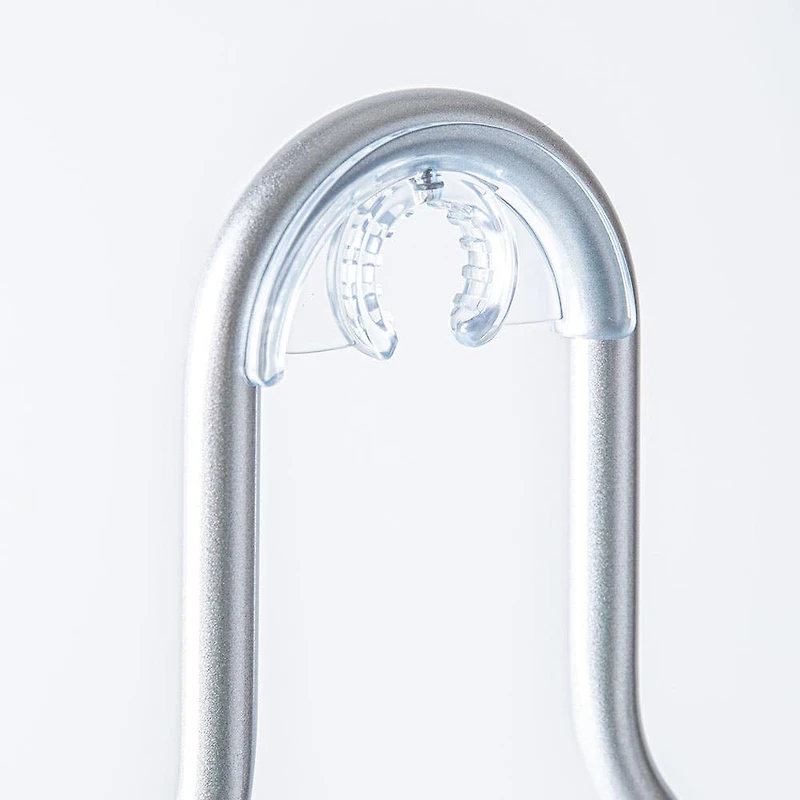 KSP Purestor 3-Tier Shower Caddy (Clear/Aluminum)
