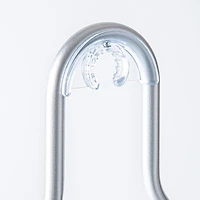 KSP Purestor 3-Tier Shower Caddy (Clear/Aluminum)