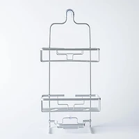 KSP Aquastor Rust-Free Aluminum Shower Caddy 3-Tier (Silver)