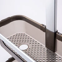 KSP Versaslide Adjustable Shower Caddy 3-Tier (Aluminum/Smoke)