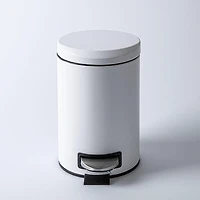 KSP Luna Soft-Close Moon Cover Step Garbage Can 3L