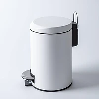 KSP Luna Soft-Close Moon Cover Step Garbage Can 3L