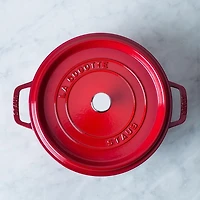 Staub French 5.2L Cast Iron Round Cocotte (Cherry)