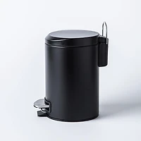 KSP Luna Soft-Close Moon Cover Step Garbage Can 3L (Black)