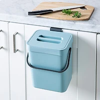 KSP Eco-Hub Hanging Plastic 5l Compost Bin (Blue)