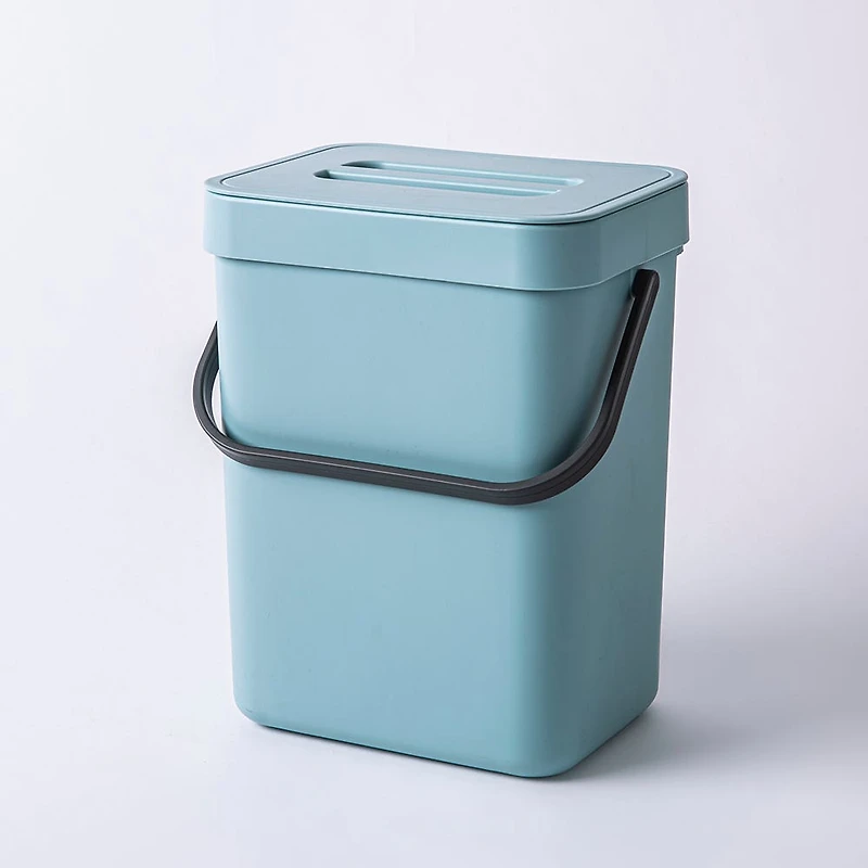 KSP Eco-Hub Hanging Plastic 5l Compost Bin (Blue)