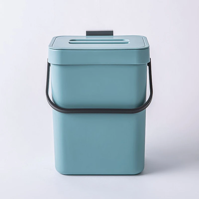 KSP Eco-Hub Hanging Plastic 5l Compost Bin (Blue)