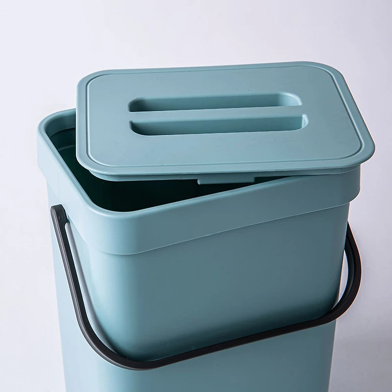 KSP Eco-Hub Hanging Plastic 5l Compost Bin (Blue)