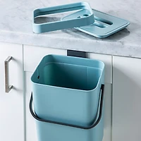 KSP Eco-Hub Hanging Plastic 5l Compost Bin (Blue)