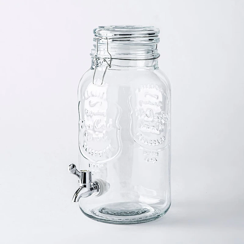 KSP Ice Cold Glass Beverage Dispenser