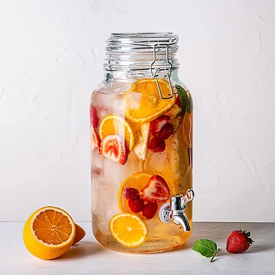 KSP Ice Cold Glass Beverage Dispenser