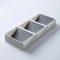KSP Neat + Tidy Drawer Spice Bottle Organizer (15.3x5.9x1.9")