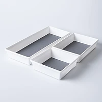 KSP Neat + Tidy Drawer Organizer Bin Wide - Set of 3