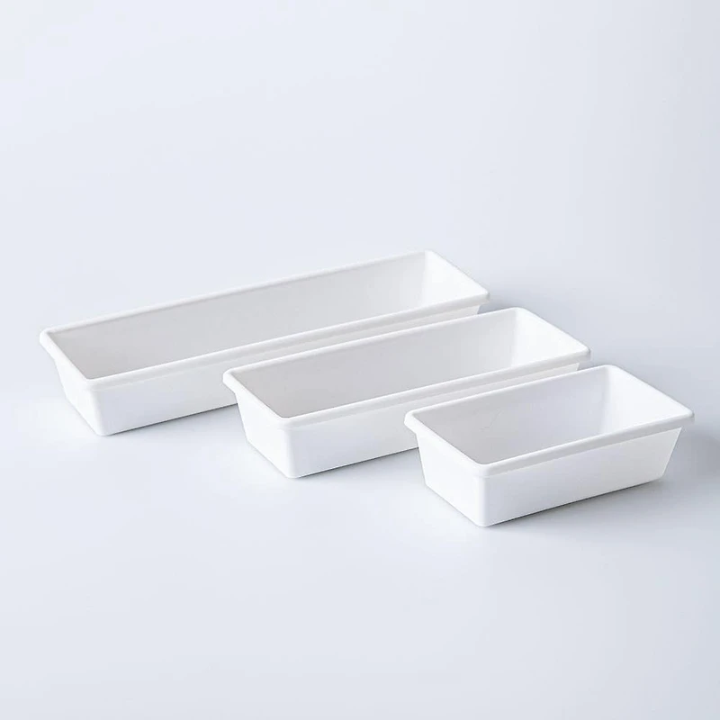 KSP Neat + Tidy Drawer Organizer Bin Narrow - Set of 3