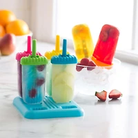 KSP Ice Pop Freezer Oval Popsicle Mold Set - Set of 6