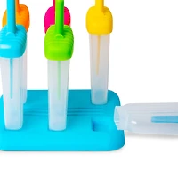 KSP Ice Pop Freezer Oval Popsicle Mold Set - Set of 6