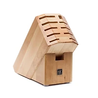 ZWILLING Tapered Wood Knife Block 11-Slot (Natural)