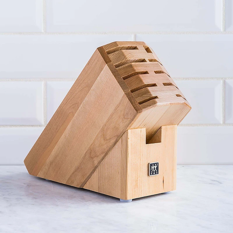ZWILLING Tapered Wood Knife Block 11-Slot (Natural)