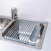 KSP SINKSMART Roll-Up Silicone Dish Drying Rack (Small)