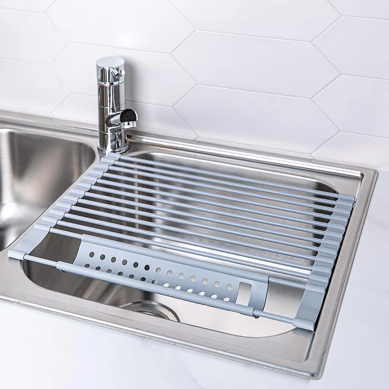 KSP SINKSMART Roll-Up Silicone Dish Drying Rack (Small)