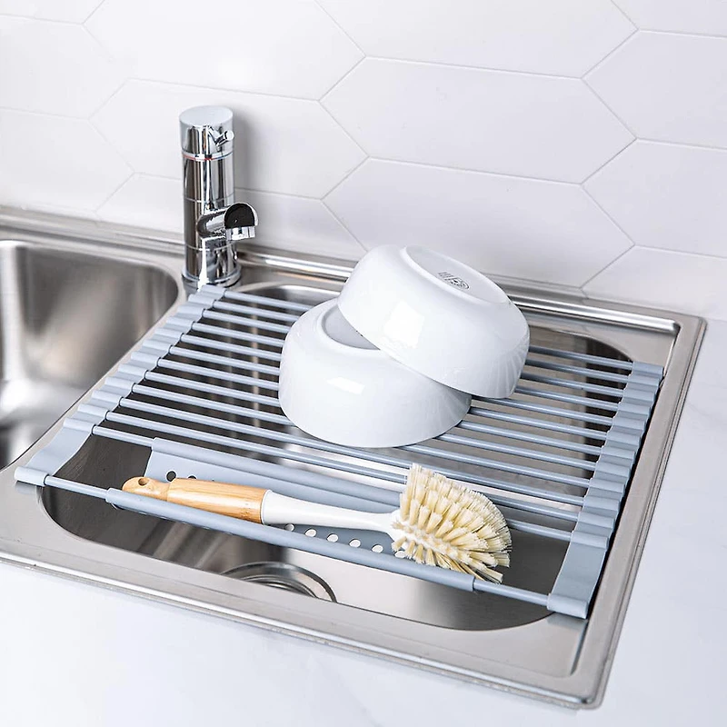 KSP SINKSMART Roll-Up Silicone Dish Drying Rack (Small)