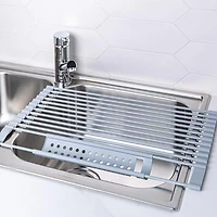 KSP SINKSMART Roll-Up Silicone Dish Drying Rack (Large)