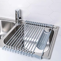 KSP SINKSMART Roll-Up Silicone Dish Drying Rack (Large)