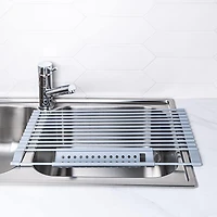 KSP SINKSMART Roll-Up Silicone Dish Drying Rack (Large)