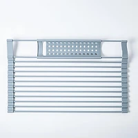 KSP SINKSMART Roll-Up Silicone Dish Drying Rack (Large)
