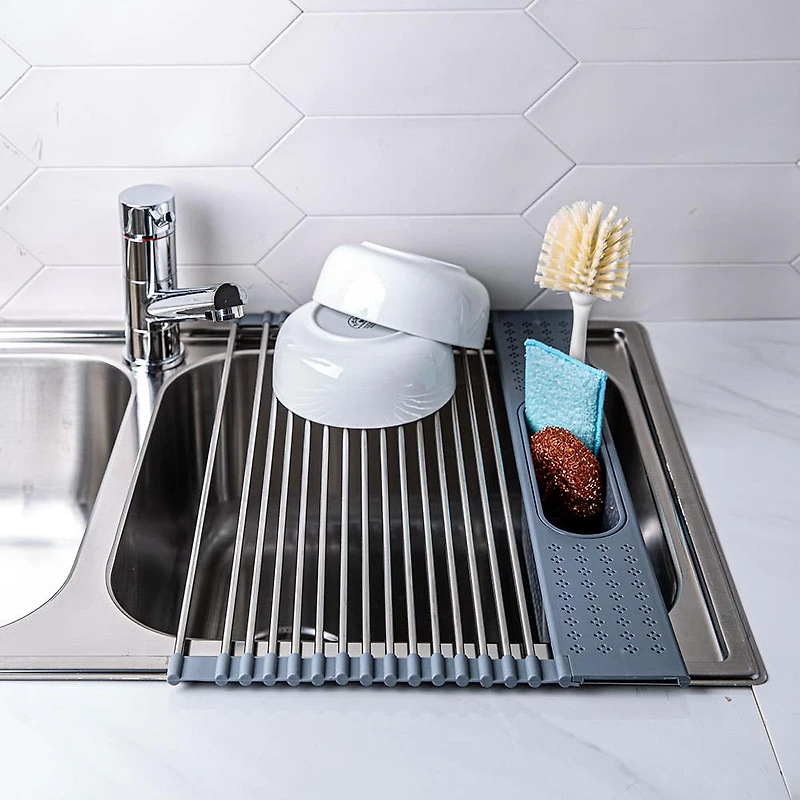 KSP SINKSMART Roll-Up Dish Drying Rack (Large)