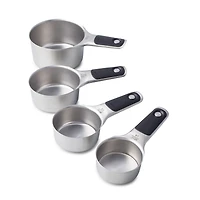 Oxo Good Grips Magnetic Measuring Cup - Set of 4 (Black/Stainless Steel)