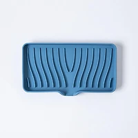 KSP Sinksmart Silicone Sink/Sponge Tray (Slate Blue)
