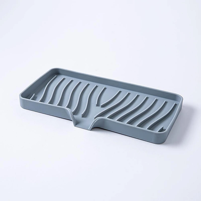 KSP Sinksmart Silicone Sink-Sponge Tray (Grey)