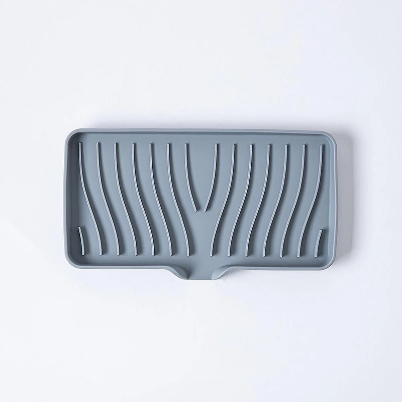 KSP Sinksmart Silicone Sink-Sponge Tray (Grey)