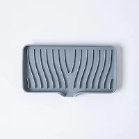 KSP Sinksmart Silicone Sink-Sponge Tray (Grey)