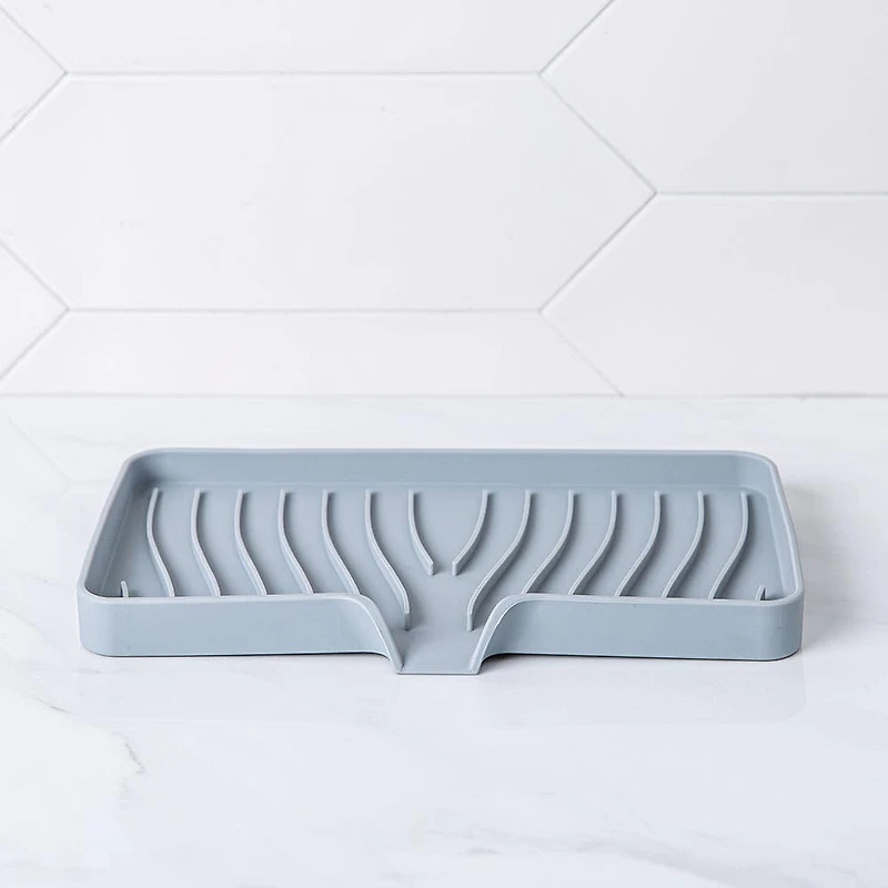 KSP Sinksmart Silicone Sink-Sponge Tray (Grey)