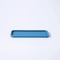 KSP Sinksmart Silicone Sink Organizer Tray (Slate Blue)