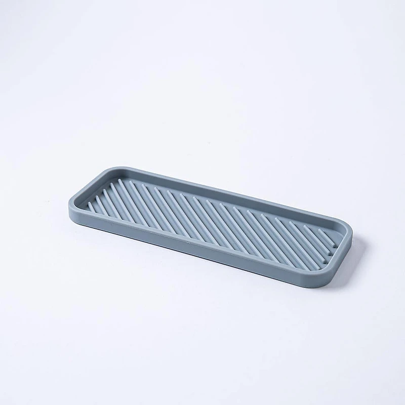 KSP Sinksmart Silicone Sink Organizer Tray (Grey)